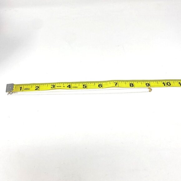 Dogeared Three Wishes Birthday Necklace Silver Chain 3 Gold Foil Balls - Picture 6 of 6